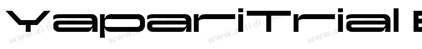 YapariTrial Bold字体转换
